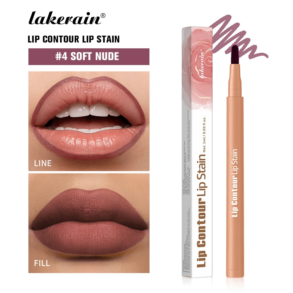 2 in 1 Dual Sided Lip Contour Stain and Liner - 26