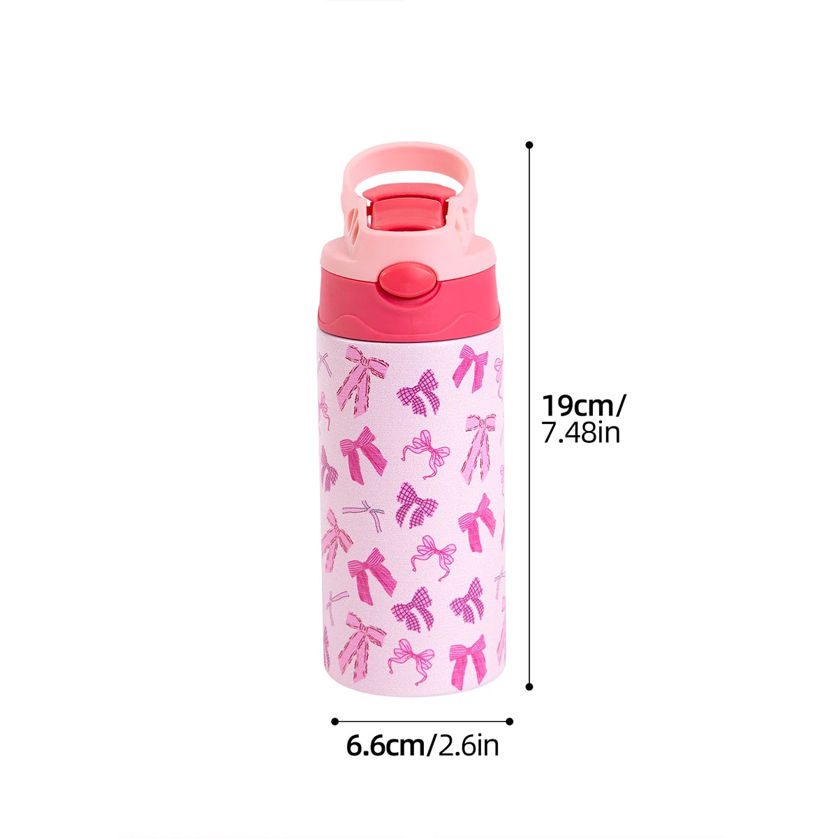 350ml Cartoon Insulated Stainless Steel Water Bottle Kids Vacuum Flask - 25