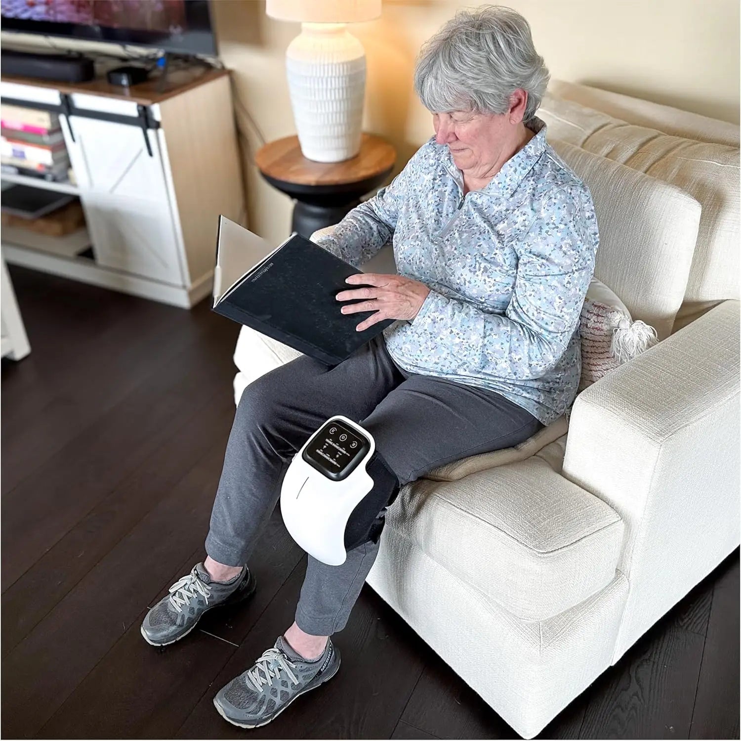 Portable 3-in-1 Knee Massager Joint Relaxation Machine - 5