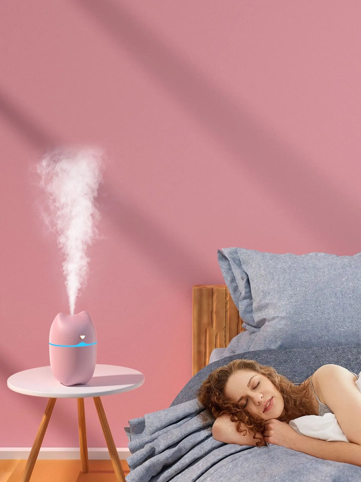 Portable Mini USB Humidifier Desktop Personal Mist Diffuser for Car