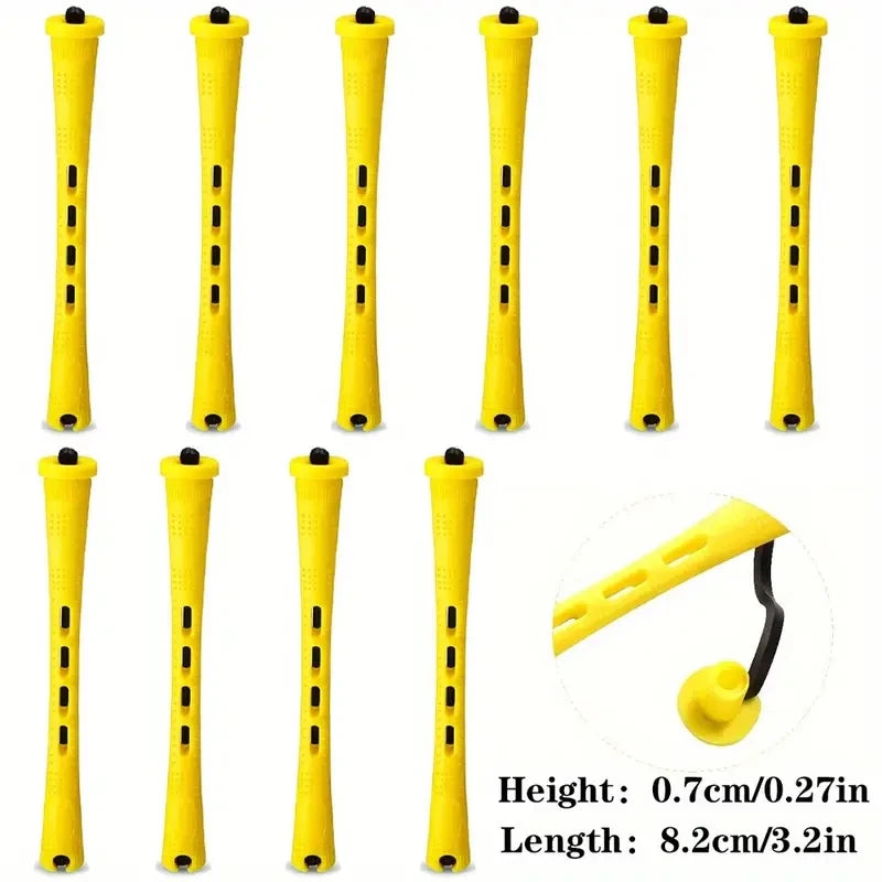 10pcs Hair Perm Rods Set Professional Curling Styling Tools - 15
