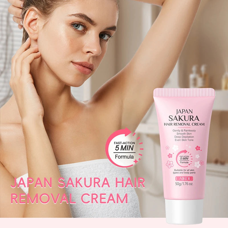 Eelhoe Hair Removal Cream Painless Body Epilator and Growth Inhibitor