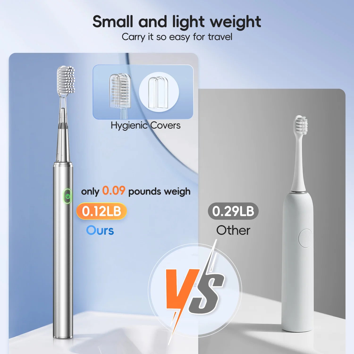 Mornwell Water Flosser Electric Toothbrush Oral Care Kit - 6