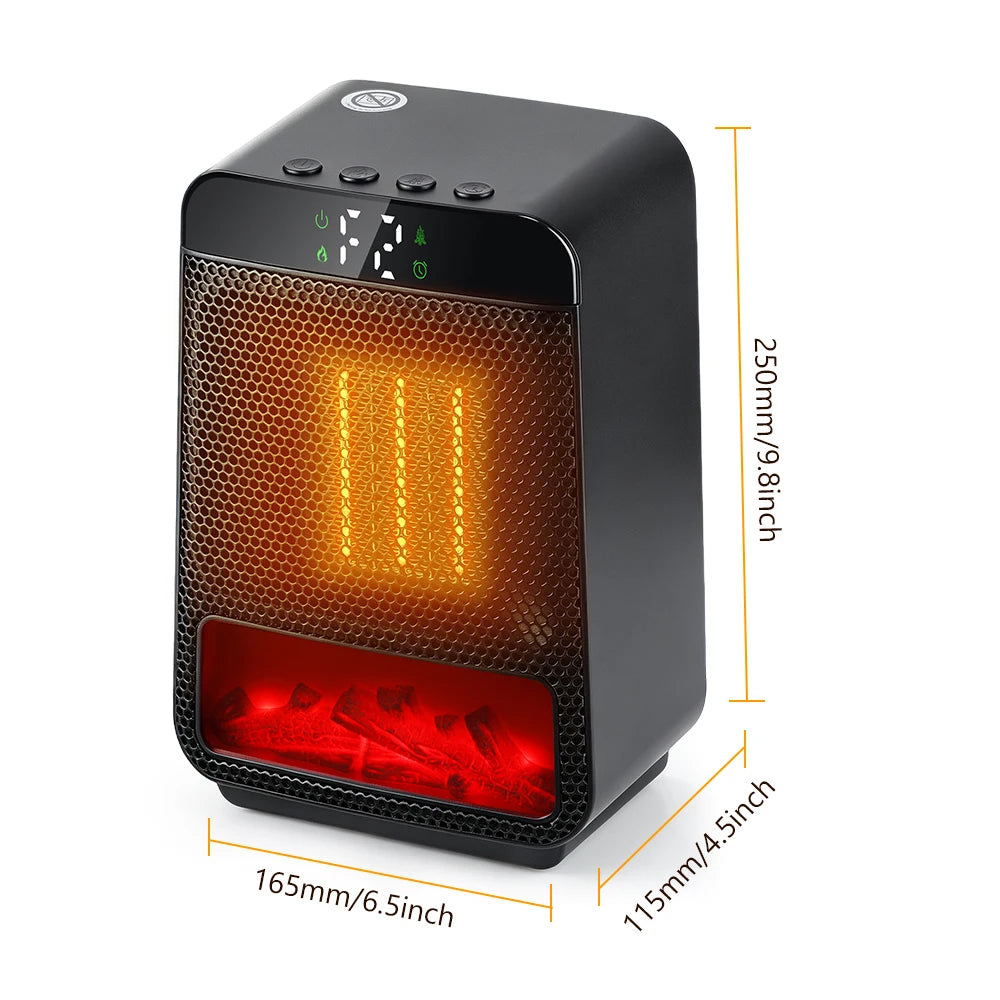 Portable Desktop Electric Heater PTC Ceramic Fast Warm Air Blower