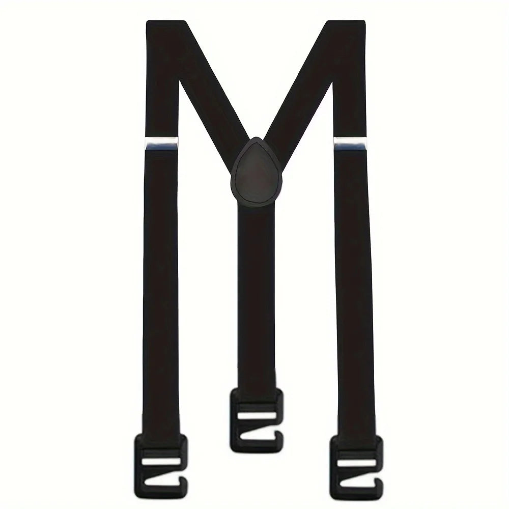 Unisex Adjustable Suspender Straps Heavy Duty Elastic Belt for Hiking - 15