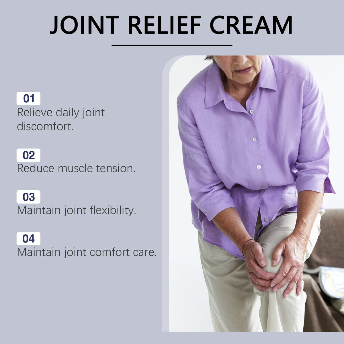 Joint Relief Massage Cream Hand Foot Leg Soothing Joint Pain Lotion