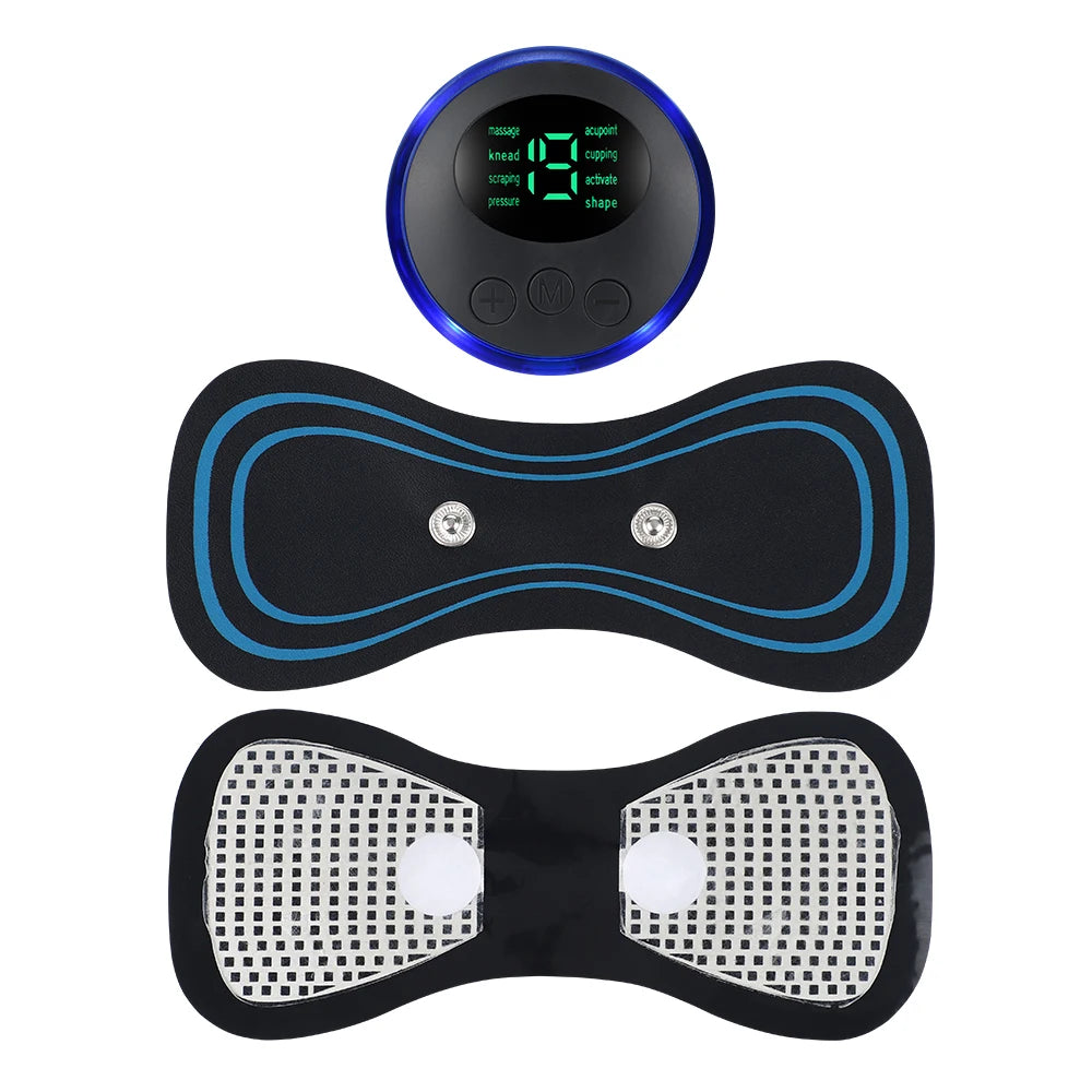 Smart Electric Neck Massager Portable Cervical Massage Patch Tool - 9