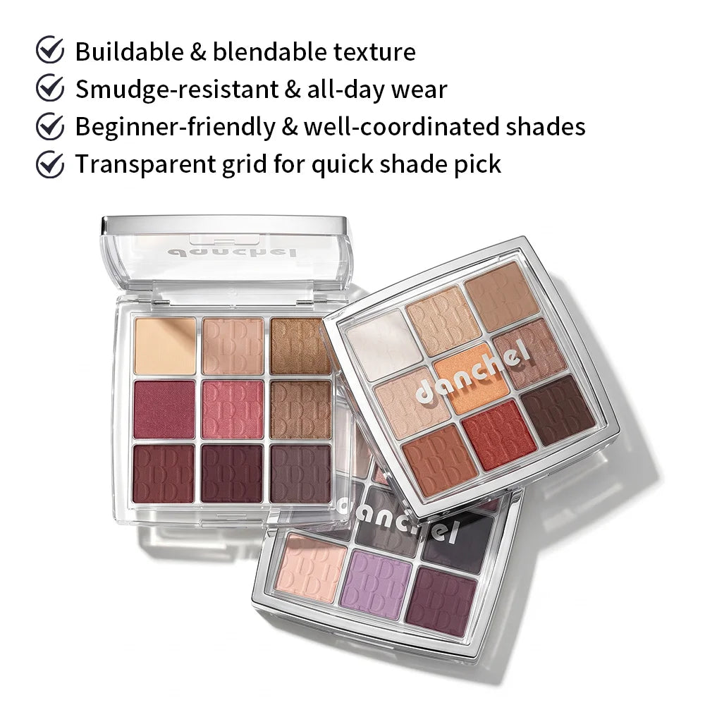 Professional Artist Eyeshadow Palette Matte Shimmer Eye Makeup Kit - 2
