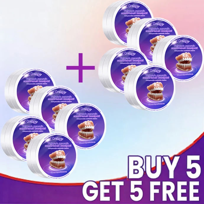 Flexible Silicone Dentures Full Set False Teeth Smile Replacement - 10