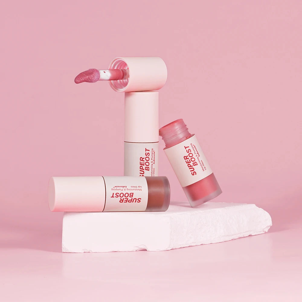 Lakerain Plumping Lip Gloss Hydrating Mirror Shine Lip Gloss - 16