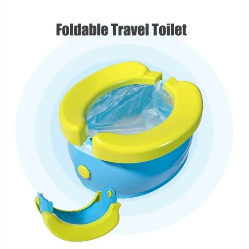 Portable Folding Baby Potty Toilet Training Seat for Travel