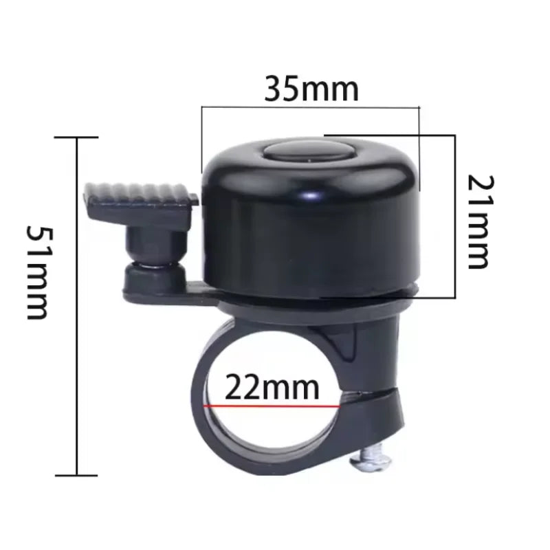 Aluminum MTB Bicycle Bell Bike Handlebar Safety Horn Ring Alarm