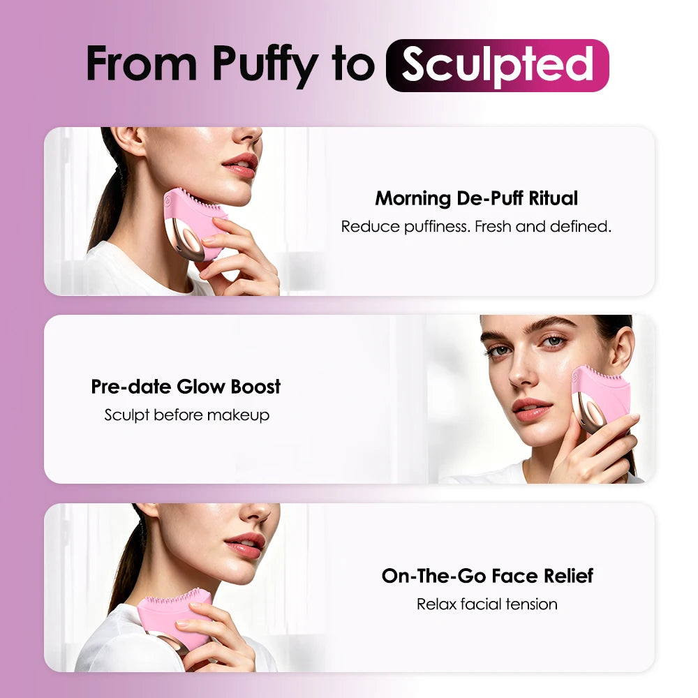 Electric Body Massage Brush & Exfoliating Skin Contour Tool - 4