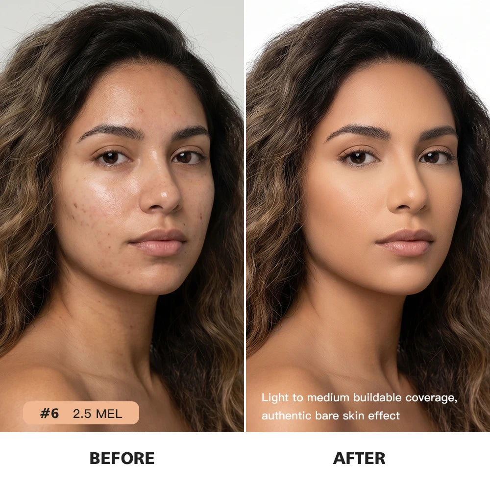 Danchel Lightweight Liquid Foundation Matte Soft Makeup - 3