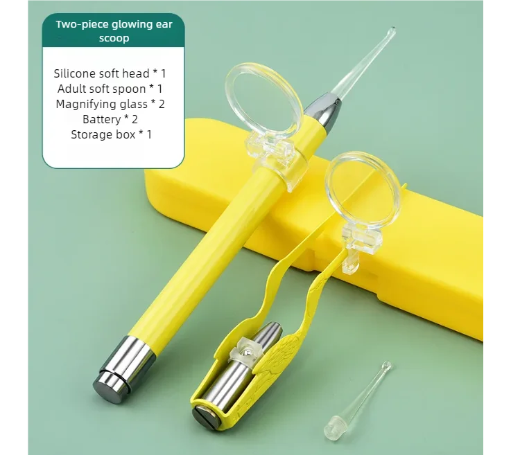 LED Ear Wax Removal Kit Ear Cleaner Tool Set