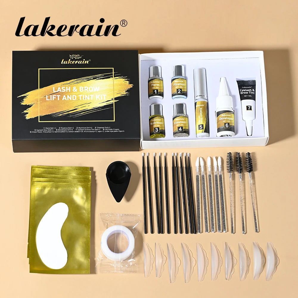 Lash Lift and Tint Kit Brow Lamination Perming Tool Set