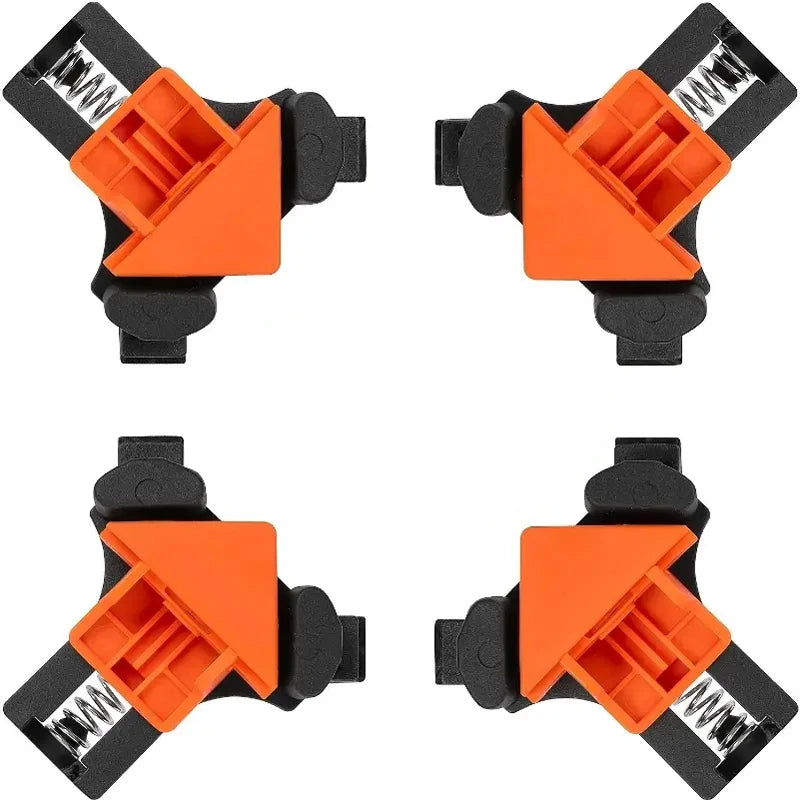 90 Degree Corner Clamp Woodworking Right Angle Clip Miter Frame Fixer