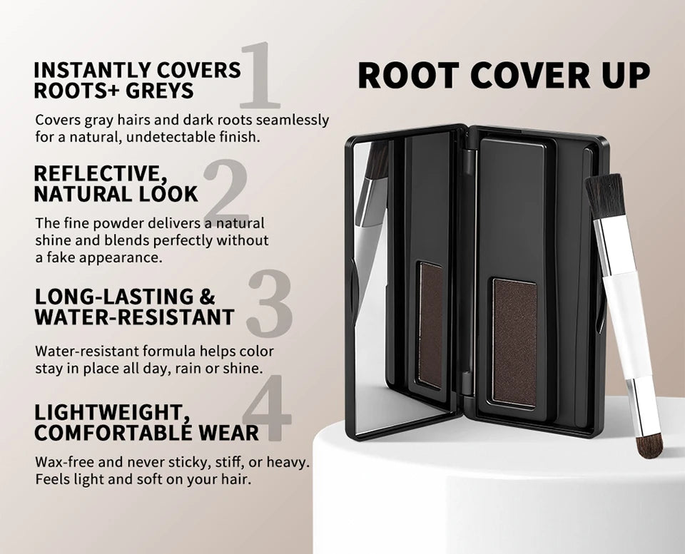 Natural Hair Line Shadow Powder Root Cover Up Concealer Palette