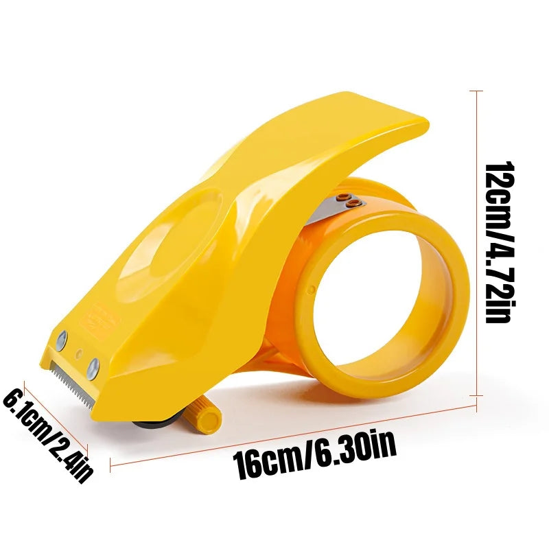 Heavy Duty Packing Tape Dispenser Handheld Parcel Sealing Cutter Tool