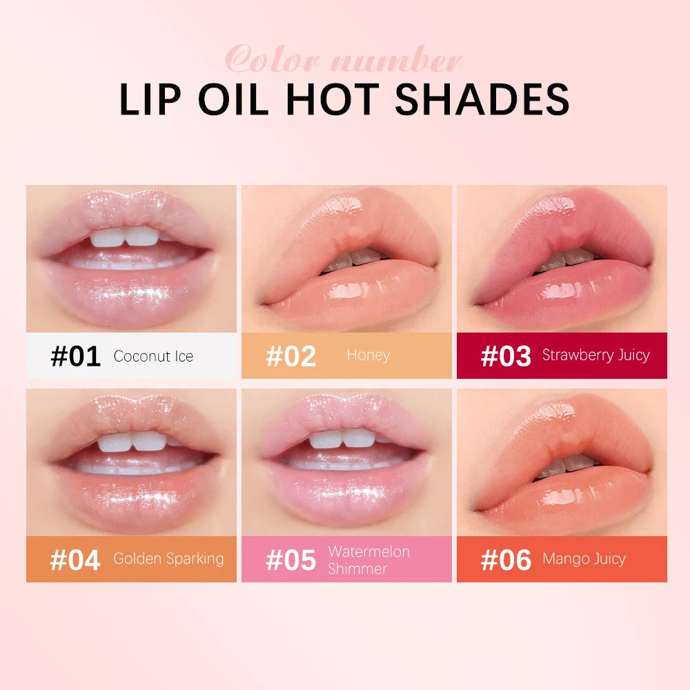 Lakerain Honey Infused Moisturizing Lip Gloss Oil - 5