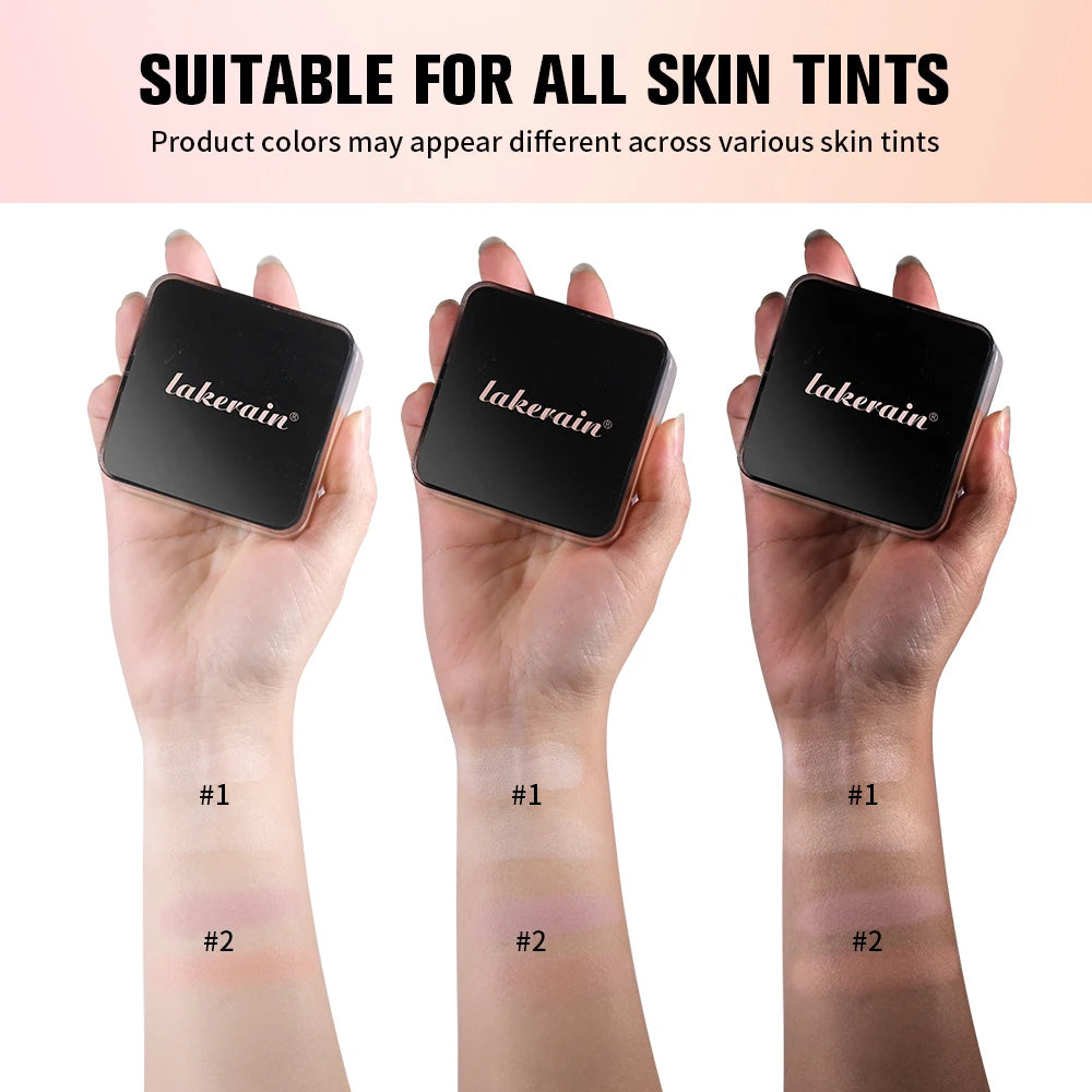2-in-1 Color Correcting Setting Powder Matte Loose Powder - 6