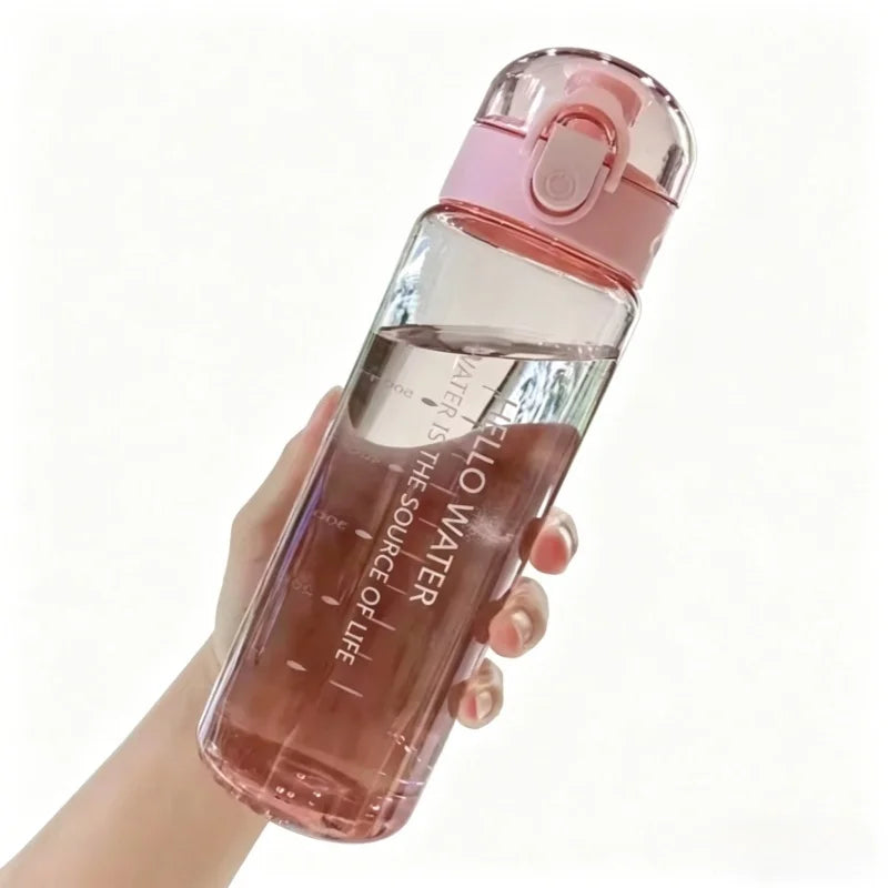 780ml Sports Water Bottle Leakproof Gym Travel Hydration Flask