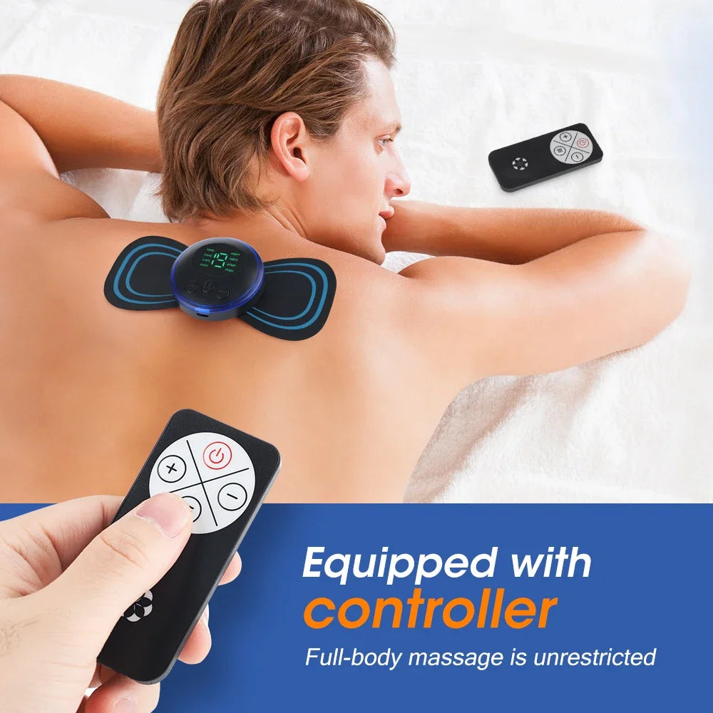 Smart Electric Neck Massager Portable Cervical Massage Patch Tool - 4