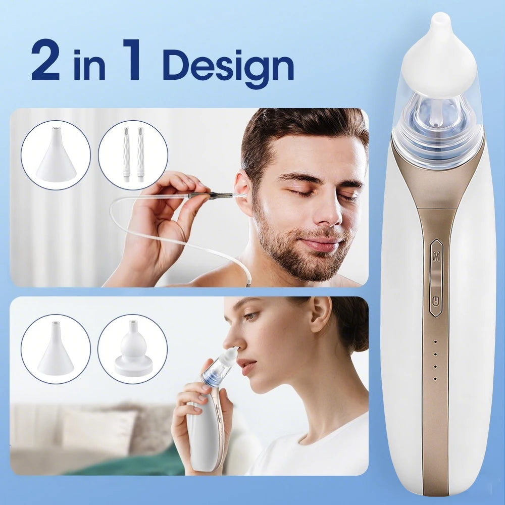 Intelligent Vacuum Earwax Remover Electric Ear Cleaner Kit - 7