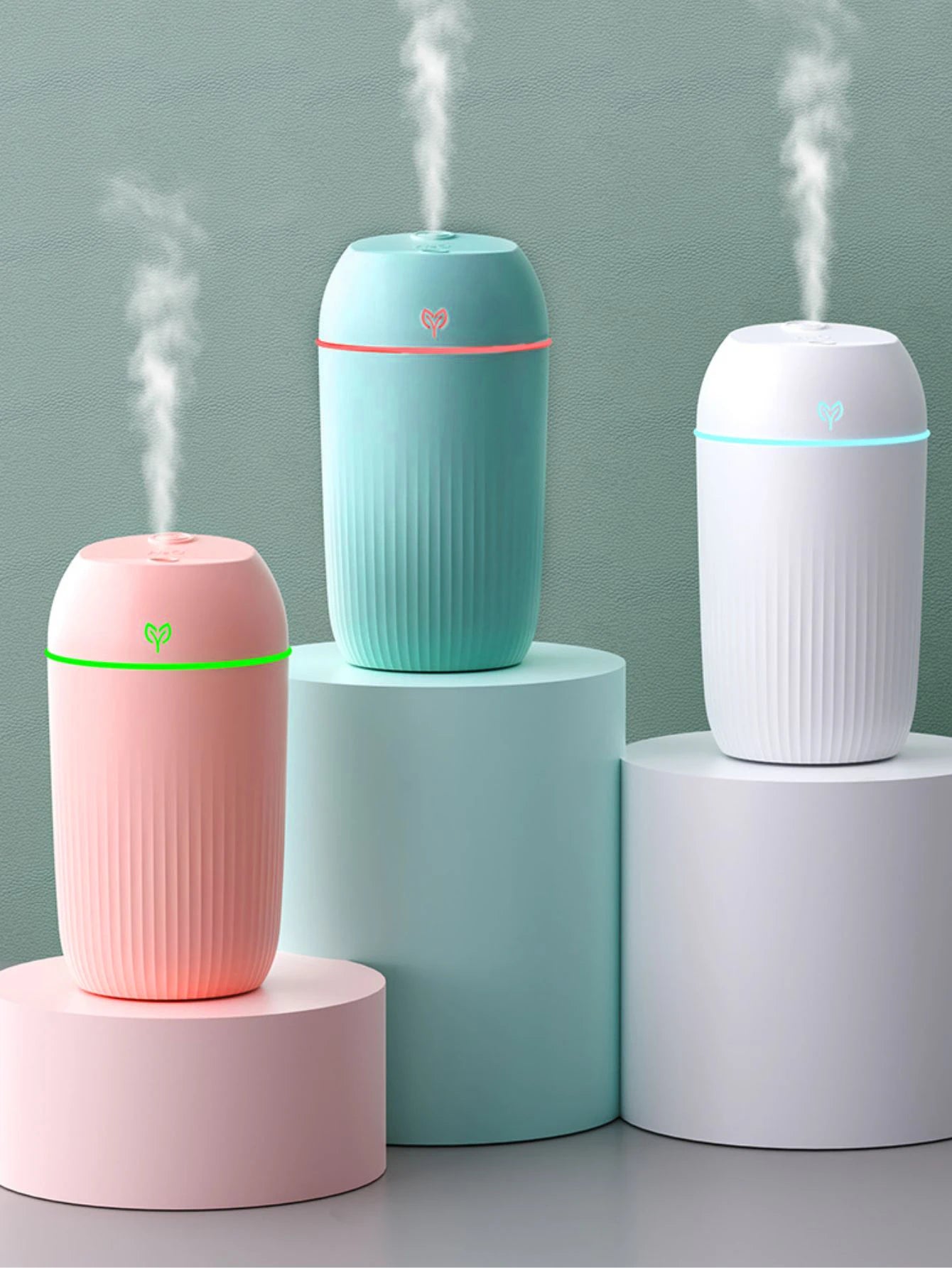 420ml Portable USB Ultrasonic Air Humidifier Essential Oil Diffuser