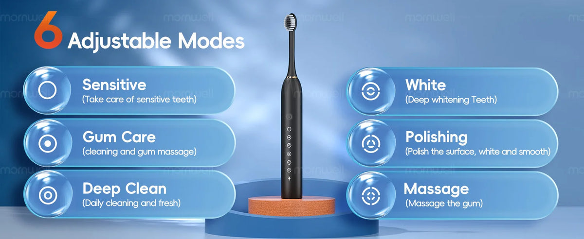 Water Flosser and Electric Toothbrush Combo Sonic Oral Irrigator