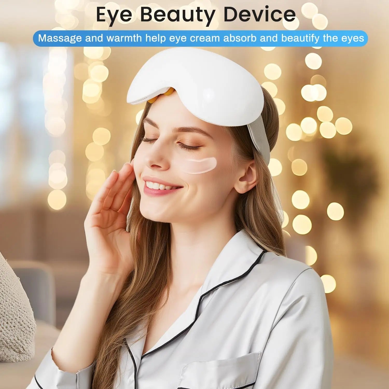 Smart Eye Massager Cooling Vibration Eye Care Device - 12