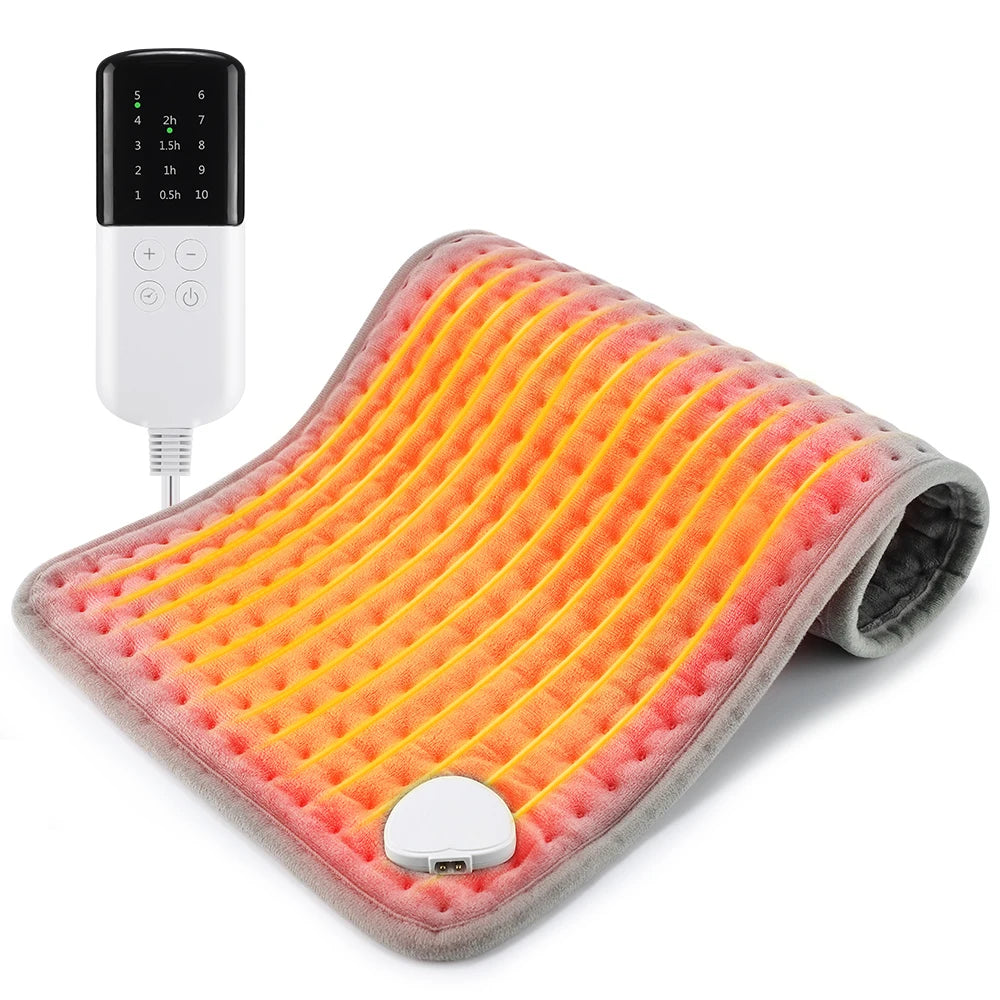 Electric Heating Pad Fast Heating Thermal Mat Back Pain Relief - 1
