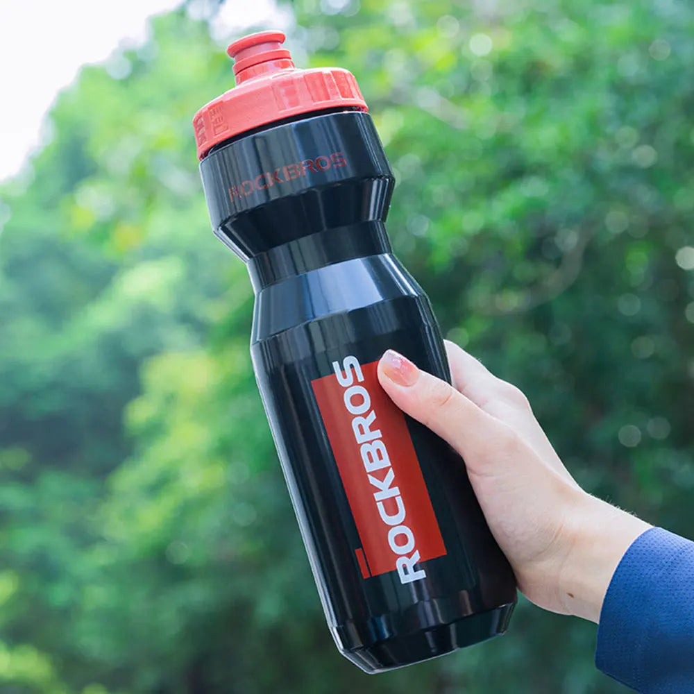 ROCKBROS Cycling Water Bottle and Bike Cage Set 750ml Sports Kettle