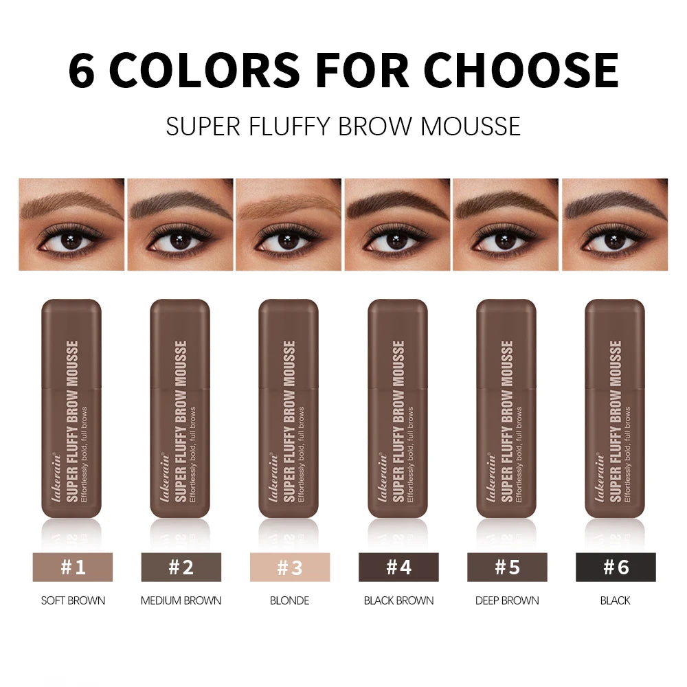 Waterproof Eyebrow Mousse Volumizing Fluffy Brow Gel - 3