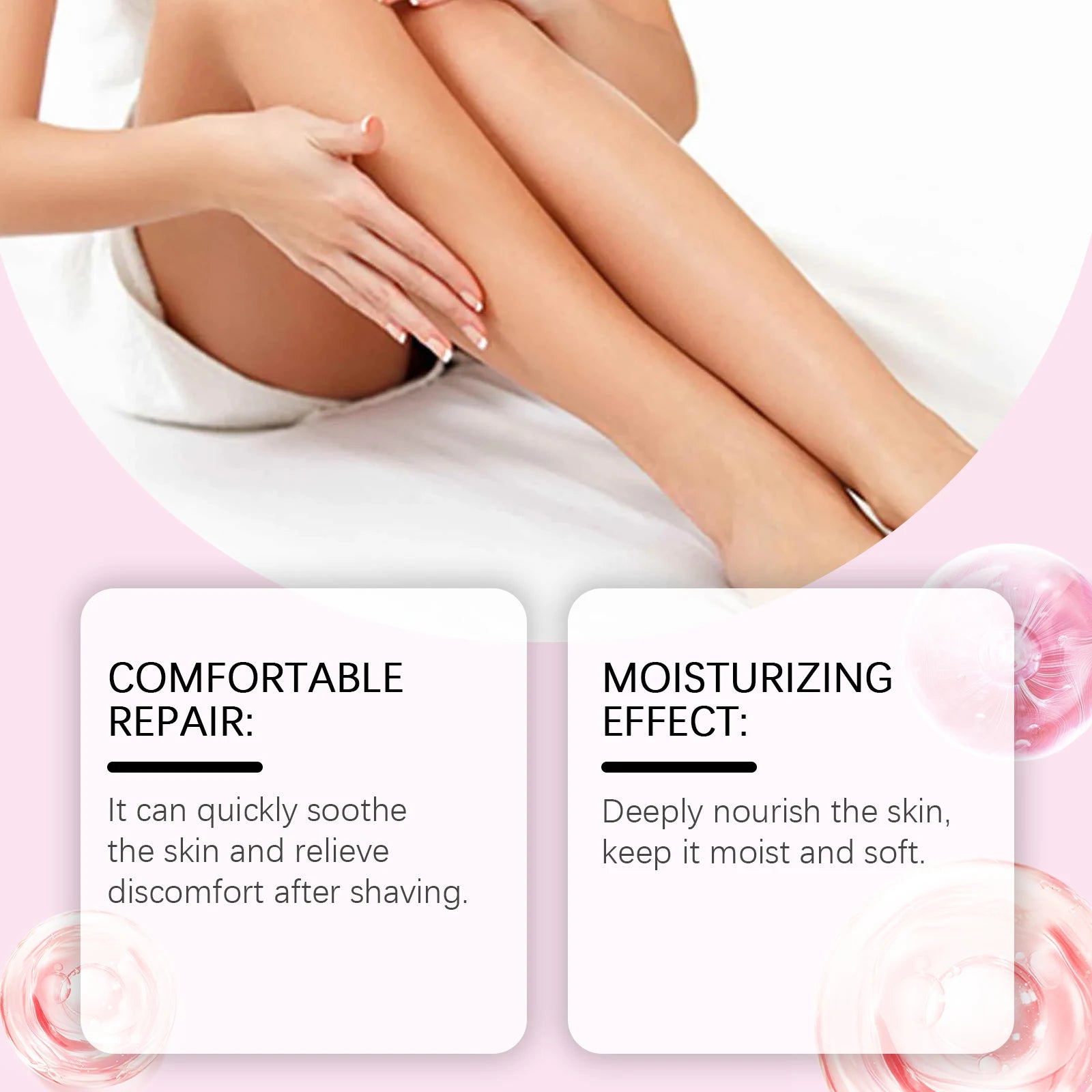 Strawberry After Shave Oil Soothing Post Wax Hair Removal Care - 8
