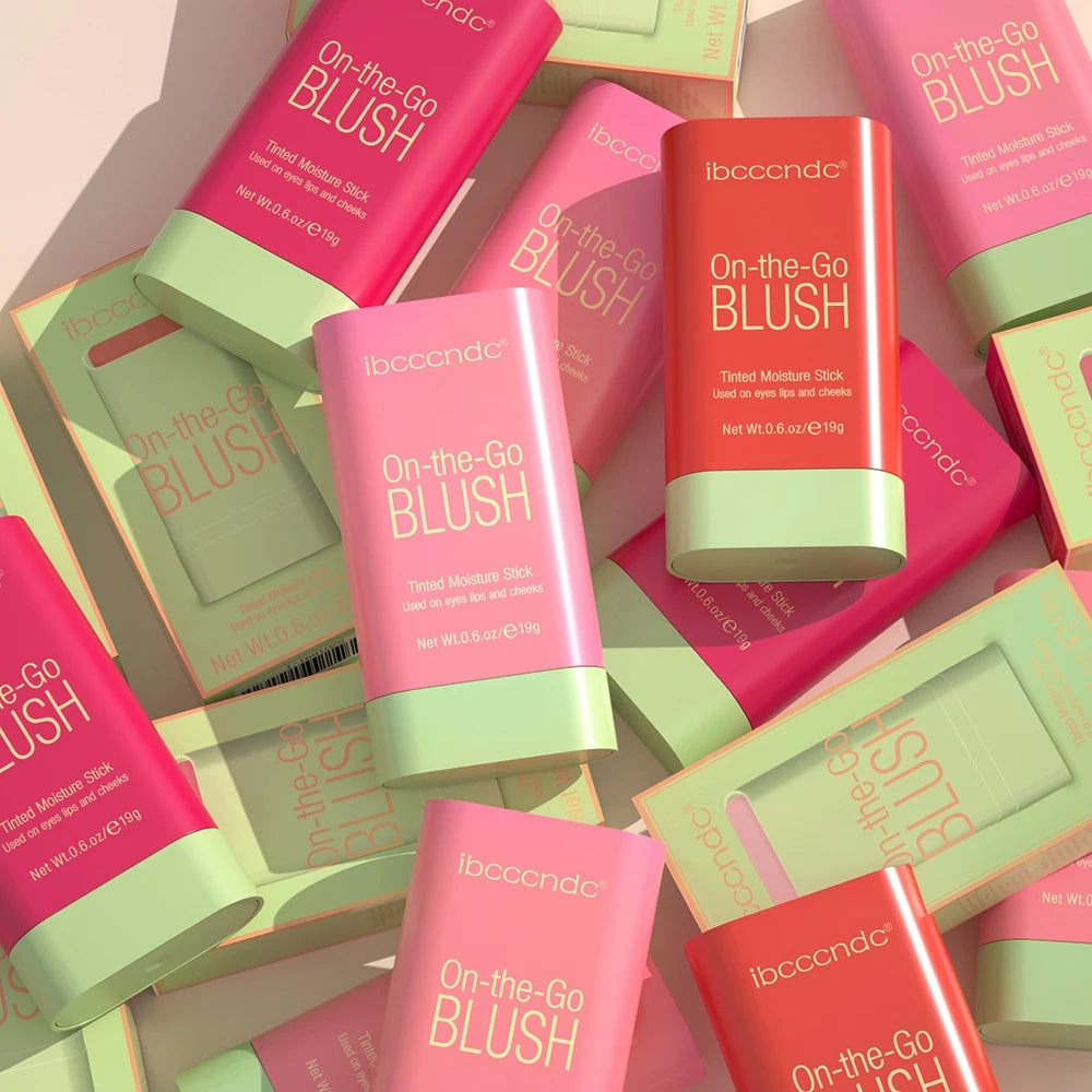 Korean Blush Stick Matte Cream Blusher & Tinted Makeup Stick