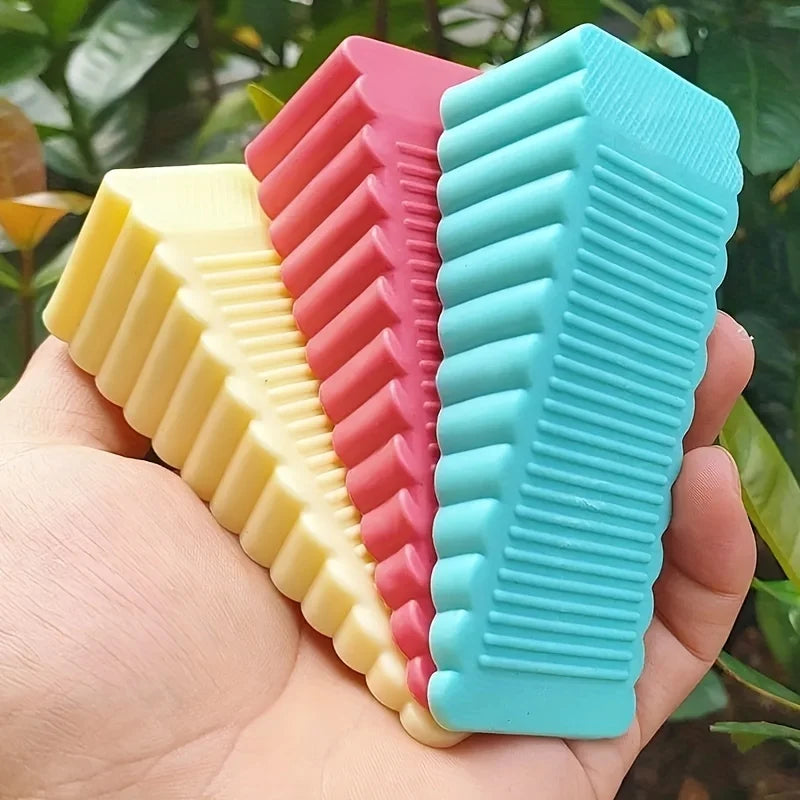 Silicone Door Stop Wedge Heavy Duty Non Slip Floor Protector Door Stopper