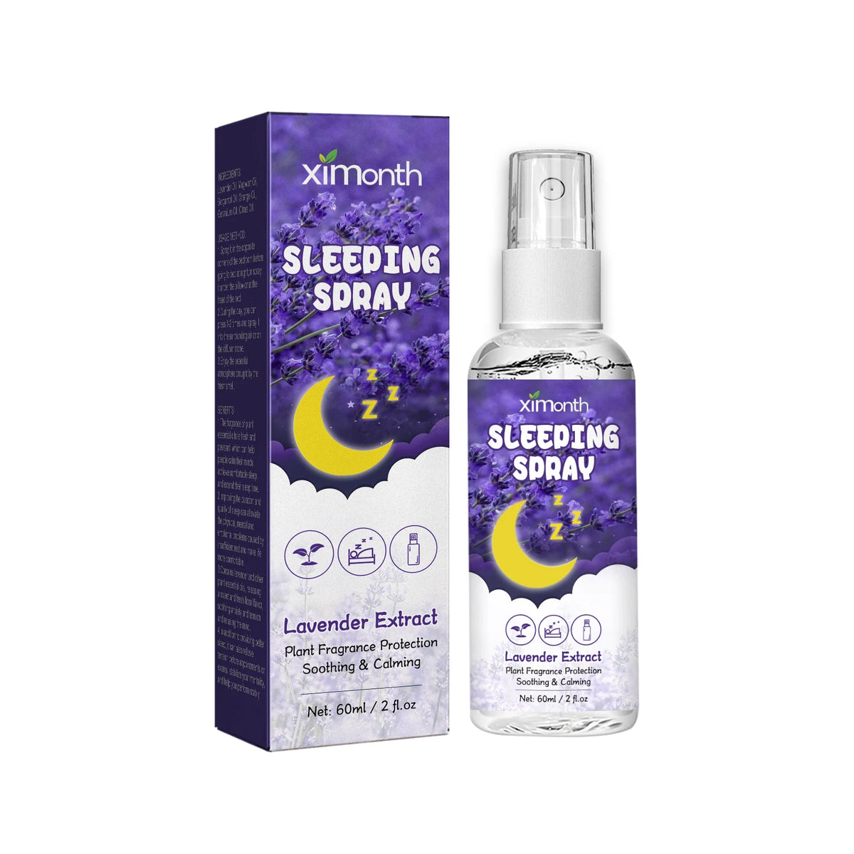 Lavender Sleeping Spray Calming Sleep Aid & Anxiety Relief Mist