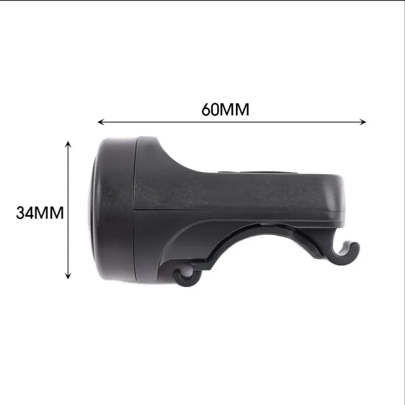 USB Rechargeable Electric Bicycle Horn Anti-Theft Alarm Bike Bell - 4