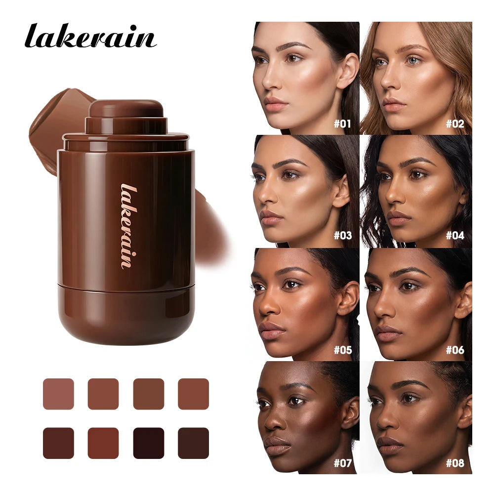 Cream Bronze Contour Stick Lightweight Face Sculpting Makeup - 1