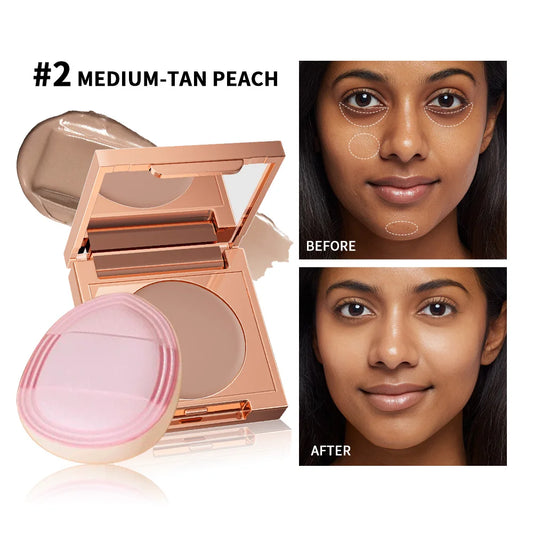 Colored CC Undereye Corrector Concealer Dark Circle Makeup Base