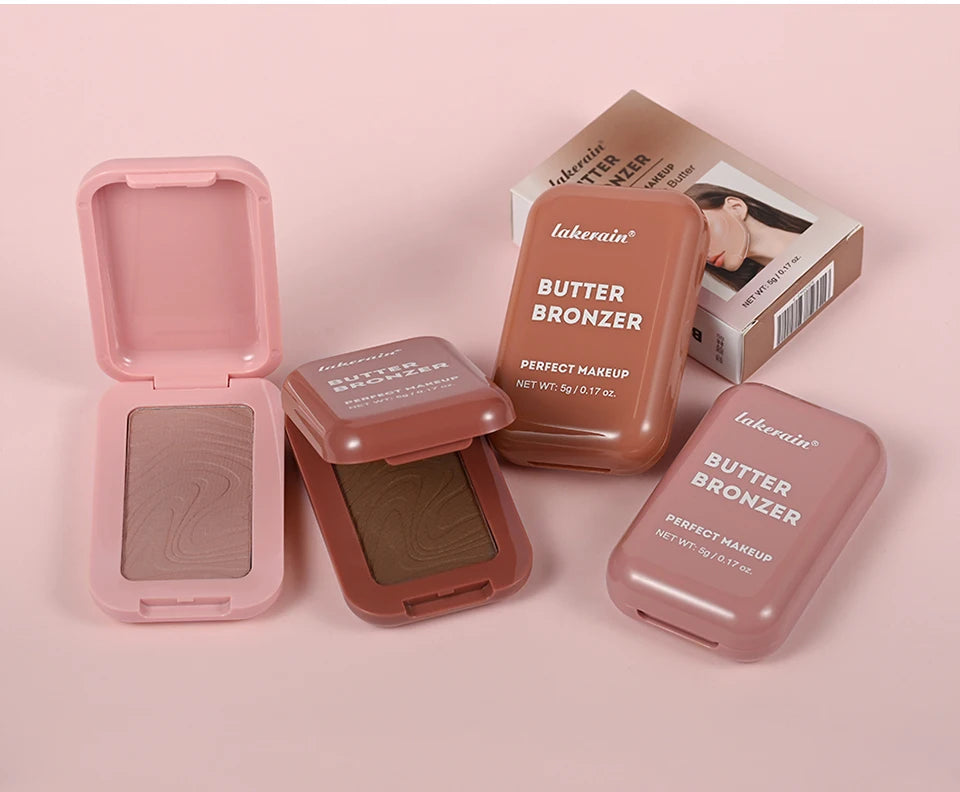Lakerain Butter Bronzer Powder Contour Makeup Palette - 18