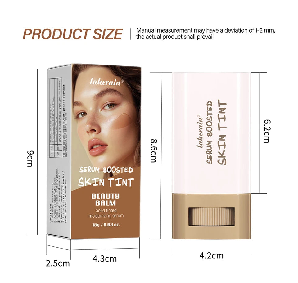 Skin Tint Foundation Stick Serum Boosted Balm Makeup