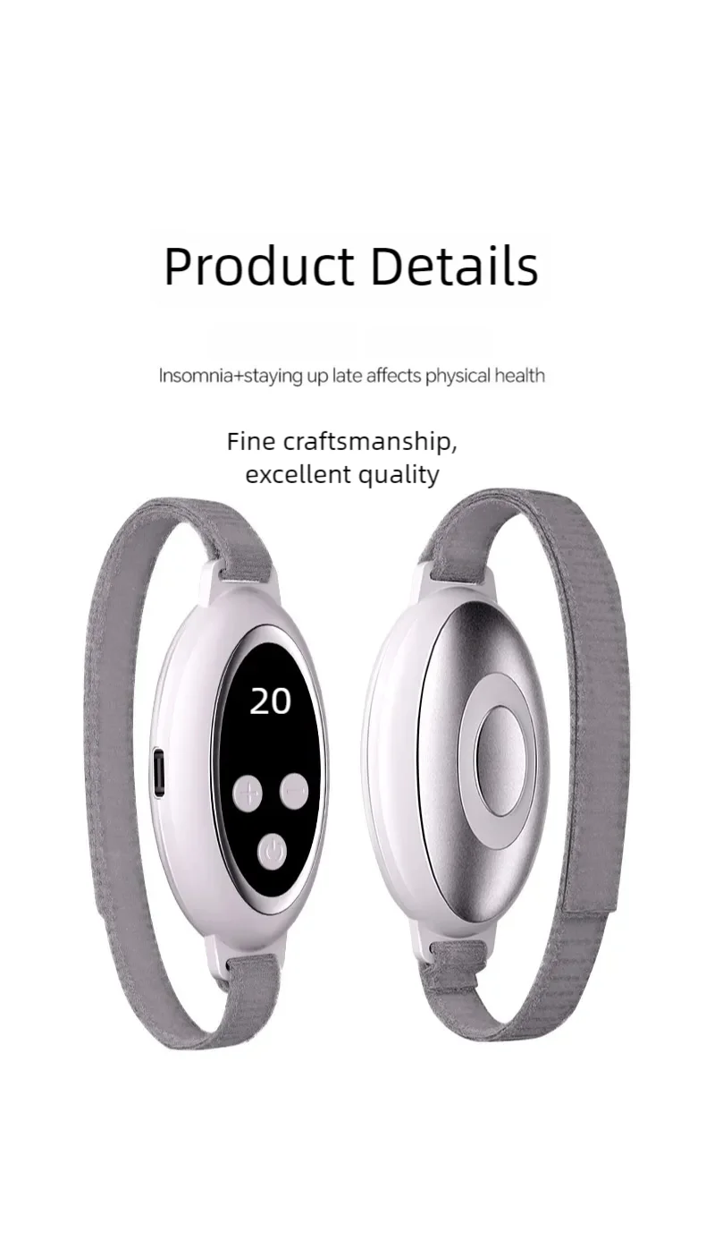Microcurrent Sleep Aid Device EMS Pulse Massager Insomnia Relief