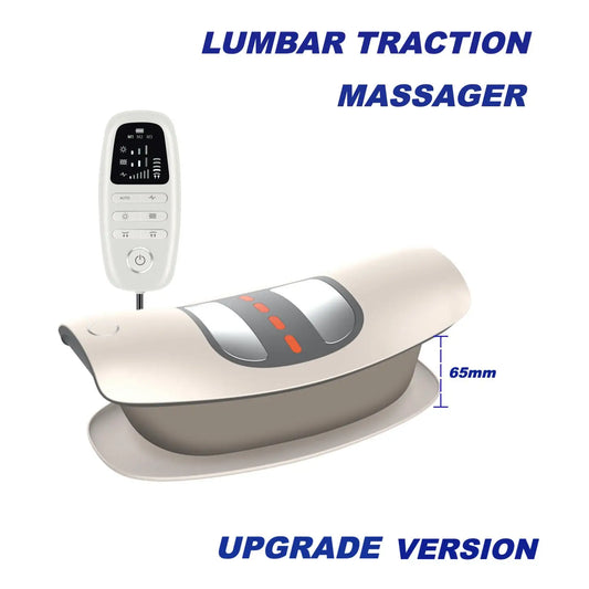 4 in 1 Lumbar Traction Device Back Stretcher Massager