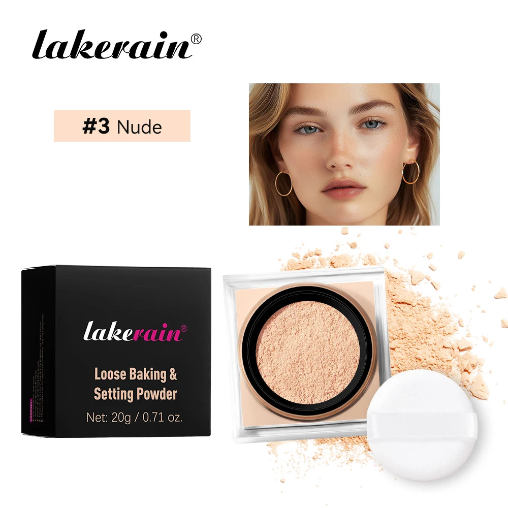 Matte Setting Powder Oil Control Translucent Face Powder - 25