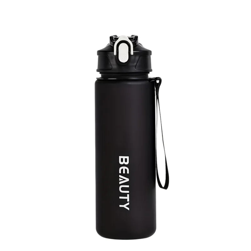 600ml Frosted Sports Water Bottle Leakproof Gym Drink Container - 16