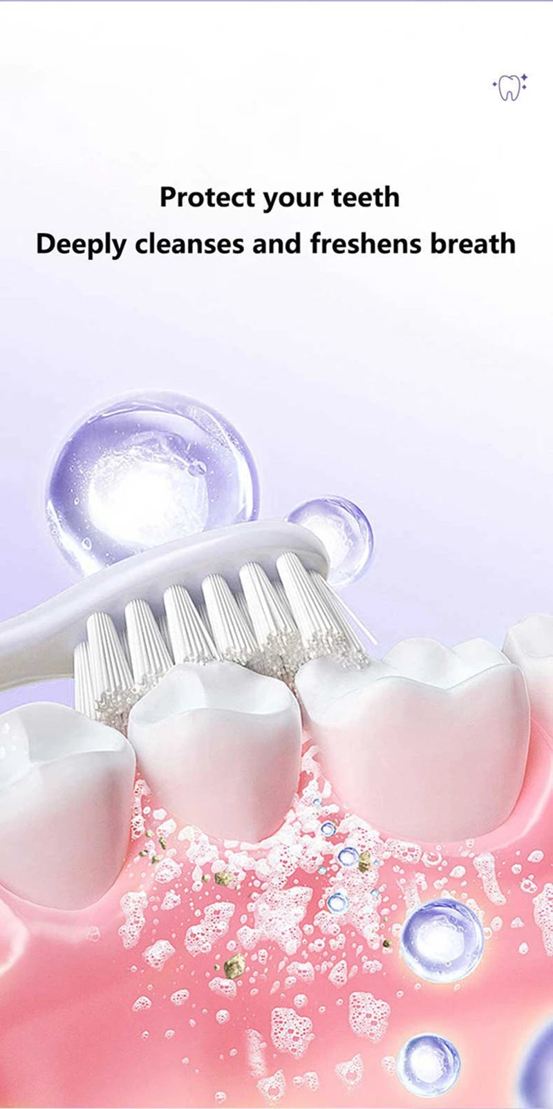 Whitening Toothpaste Fresh Teeth Oral Hygiene Deep Cleaning