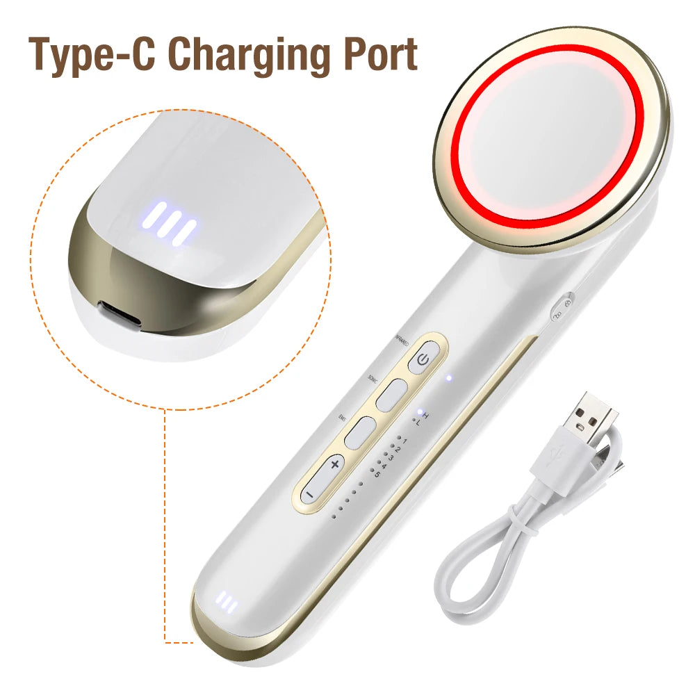 EMS Ultrasound Cavitation Body Slimming & Facial Massager