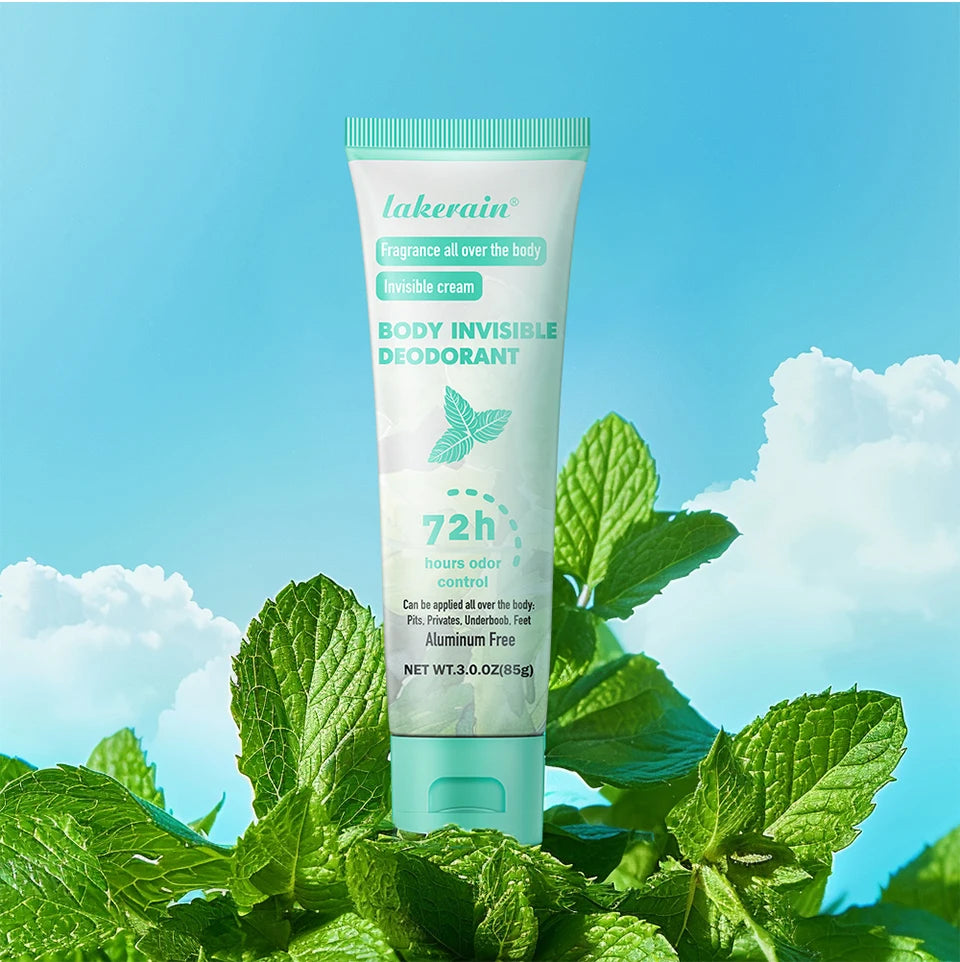 Mint Fragrance Long Lasting Odor Control Deodorant Cream